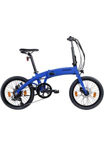 E-Bike Tretwerk "Akimbo Plus" Gr. 32, blau, Elektrofahrr&auml;der, 32cm, 20 Zoll (50,80cm), E-Bike, Pedelec, Elektrofahrrad f&uuml;r Damen und Herren