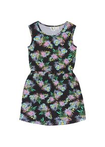 Sommerkleid Roxy "Surfs Up Printed", M&auml;dchen, Gr. 14(155-164cm), bunt (anthrazit aquarella active rg), Obermaterial: 100% Baumwolle., Kleider Sommerkleid