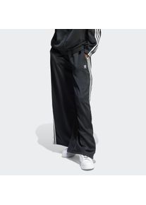 Sporthose adidas originals "SATIN TP WL", Damen, Gr. 38, N-Gr, schwarz (schwarz, normal, gr.), Obermaterial: 97% Polyester, 3% Elasthan, Hosen Sporthose, f&uuml;r Erwachsene, mit Gummizug, normal-weite Passform