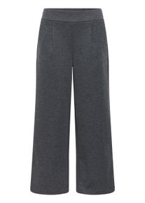 Stoffhose B.Young "Damen Casual BYRIZETTA", Damen, Gr. XXL, N-Gr, grau (dunkelgrau melange), Obermaterial: 74% Polyester PES. 22% Viskose CV. 4% Elasthan EL., Hosen Stoffhose