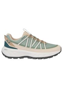 Wanderschuh Jack Wolfskin "WILD HIKE TEXAPORE LOW M", Herren, Gr. UK 9,5 - EU 44, atmungsaktiv, Normalschaft, gr&uuml;nzinnia, Obermaterial: 100% Polyester. Futter: 100% Polyester, Schuhe Wanderschuh, Wanderschuh, wasserdicht, leicht