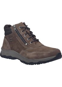 Schn&uuml;rboots Josef Seibel "Leroy 57", Herren, Gr. 46, braun, Leder, Schuhe Schn&uuml;rboots, Trekking Schuh, Bequemschuh in Schuhweite H