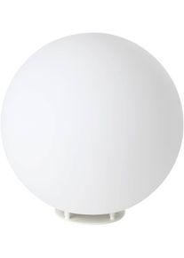 Kugelleuchte Eglo "Monterolo Garten Kugel, Au&szlig;enleuchte, Kunststoff, E27, IP65", wei&szlig;, H:30cm &Oslash;:30cm, Leuchten, Kugelleuchte, Kugelleuchte - wei&szlig; - 1X40W exkl.