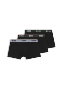 BOSS Packung, 3 Stk. aus Stretch-Baumwolle mit Logo-Bund, mittlere Bundh&ouml;he