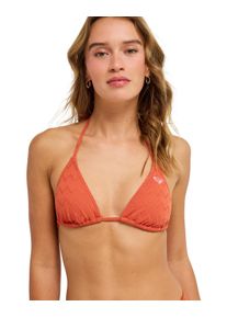 Triangel-Bikini-Top Roxy "Current Coolness Tiki Tri", Damen, Gr. XL, orange (ginger spice), Obermaterial: 91% Nylon, 9% Elasthan., Bikini-Oberteile Triangel-Bikini-Top