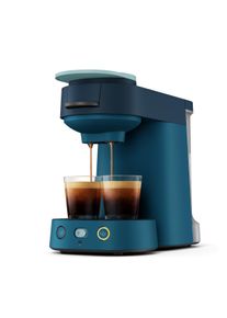 Philips Kaffeepadmaschine "Vibe CSA225/50, mit zwei Kaffee-Einstellungen", blau (dunkelblau, marineblau), 2, Kaffeemaschinen, kompakt; mit Memory-Funktion u. 0,9-Liter herausnehmbarem Wassertank, Kaffeepadmaschine