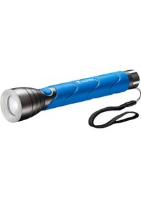 Varta Taschenlampe "Outdoor Sports F30 Taschenlampe inkl. 3x LONGLIFE Power C Batterien", blau, L:25cm &Oslash;:5cm, Mobilleuchten, Taschenlampe