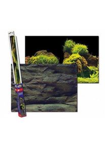 Aqua Nova pozadie S skaly / rastliny 60 x 30 cm