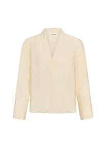 Langarmbluse Soaked in Luxury "Damen Bluse langarm SLLeodora", Damen, Gr. L, beige (pistachio shell), Obermaterial: 85% Viskose CV. 15% Nylon NY., Blusen Langarmbluse