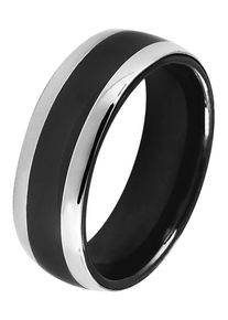 Fingerring Just "Ninica, langlebig" Gr. 66, bunt (bicolor), Fingerringe, Damen, 66, Keramik, Fingerring