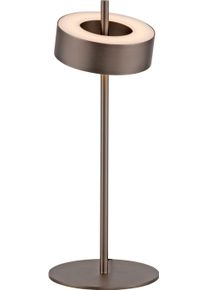 LED Tischleuchte "Q-ROTATE", braun (schwarz, metal braun), 1, &Oslash; 16cm H: 40cm, 1 Stk., NEUHAUS Q SMART HOME LIGHTS, Leuchten, LED Tischleuchte