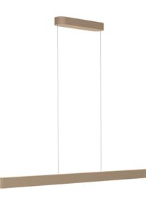 LED Pendelleuchte "Q-STRETTO", beige (bronzefarben), 1, 1 Stk., NEUHAUS Q DESIGN CONTROL LIGHTS, Leuchten, LED Pendelleuchte