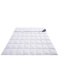 G&auml;nsedaunenbettdecke Otto Keller "Bella, Bettdecken f&uuml;r Sommer oder Winter, Decke, Downpass", wei&szlig;, B:200cm L:220cm, Bezug: 100% Baumwolle. F&uuml;llung: 90% G&auml;nsedaunen, 10% G&auml;nsefeder, Bettdecken, G&auml;nsedaunenbettdecke, Bettdecke 135x200 cm, Hausstauballergiker. GRATIS DAZU: Schlafspray