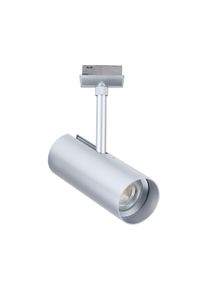Paulmann Schienensystem-Leuchten "Theron 1020lm 11W 3000K dimmbar 230V", silber (chromfarben), &Oslash; 6,2cm H: 20cm, 1 Stk., Leuchten, 3-Step-Dim, Schienensystem-Leuchten