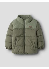 Steppjacke name it "NMMMAZ PUFFER JACKET", Jungen, Gr. 98, gr&uuml;n (laurel wreath), Web, Obermaterial: 100% Polyester, regular fit normal, elastischer Bund, Jacken Steppjacke, Kunstfaser, regular fit