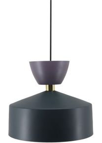 Kayoom H&auml;ngeleuchte "Calida in Blau, ohne Leuchtmittel, LxBxH: 35 x 35 x 30 cm", lila (blau), H: 30cm, 1 Stk., Leuchten, H&auml;ngeleuchte