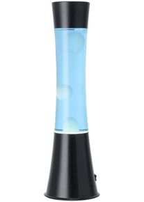 Eglo LED Tischleuchte "LAVA", blau (schwarz, blau), 1, &Oslash; 10,9cm H: 39,5cm, 1 Stk., Leuchten, LED Lavalampe Lava, Deko Lampe Wassers&auml;ule, Retro Lavaleuchte, LED Tischleuchte