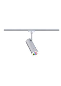 Paulmann Schienensystem-Leuchten "Tarie 230lm 4,5W RGBW+ dimmbar 230V", silber (chromfarben), &Oslash; 6cm H: 16,05cm, 1 Stk., Leuchten, Smart Home, Schienensystem-Leuchten