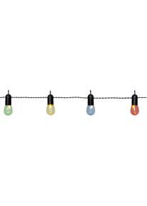 LED-Lichterkette "Small Hooky", bunt (multi), Dioden 16 Stk. Flammen 16 Stk., Gesamtl&auml;nge 4,5m, Parforce Traditional Hunting, Lichterketten, L&auml;nge ca. 4,5 m, mit Trafo, outdoor, Vierfarb-Karton, LED-Lichterkette