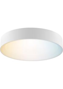 Brilliant LED Deckenleuchte "Larios", wei&szlig;, 1, &Oslash; 39cm H: 7cm, 1 Stk., Leuchten, &Oslash; 39 cm, H&ouml;he 8 cm, 2200 lm, 3000-6500 K, dimmbar, CCT, wei&szlig;, LED Deckenleuchte