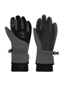 Skihandschuhe Trollkids "KIDS TROLLTUNGA GLOVE", Damen, Gr. 7 (13Y/14Y), schwarz, Web, Kunstfaser, Handschuhe Skihandschuhe, mit Fleece-Futter, f&uuml;r Kinder und Jugendliche geeignet