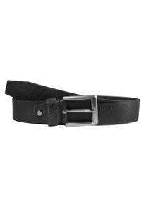 Lederg&uuml;rtel Leonardo Verrelli "hochwertiges Echtleder, k&uuml;rzbar, schwarz, 90 cm - 140 cm", Herren, Gr. 110, schwarz, Echtleder, G&uuml;rtel Lederg&uuml;rtel