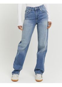 Tally Weijl "SPADEPEPPER" Baumwollmischung, High-Waist mit geradem Beinverlauf