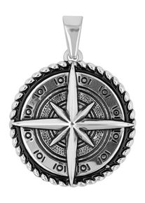 Kettenanh&auml;nger Akzent "Mortimer, langlebig", silber (silberfarbig), Schmuckanh&auml;nger, Herren, Edelstahl, Kettenanh&auml;nger