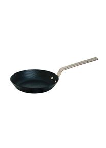 Bratpfanne RONNEBY BRUK "Karbon-Bratpfanne, mit rostfreiem Schmiedegriff", schwarz, B:20cm H:4cm L:40cm, Pfannen, Bratpfanne, Karbonstahlk&ouml;rper mit Pr&auml;gemuster