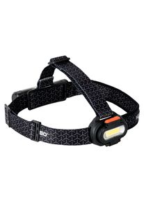 LED Stirnlampe NEBO "NEBO EINSTEIN 1500 FLEX", schwarz (grau), H:4cm L:6,2cm T:2,4cm, Kunststoff, Mobilleuchten, LED Stirnlampe, Flexibel mit Akku- oder Batteriebetrieb nutzbar
