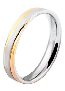 Partnerring Akzent "Sensual Meaning, langlebig" Gr. 64, bunt (bicolor), Fingerringe, Damen, 64, Edelstahl, Partnerring