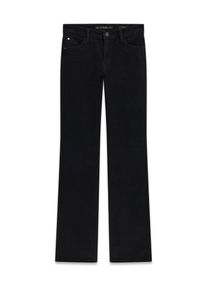 Straight-Jeans Guess "SEXY STRAIGHT", Damen, Gr. 29, L&auml;nge 32, schwarz (timeless schwarz), Denim/Jeans, Obermaterial: 85% Baumwolle, 12% Polyester, 3% Elasthan, unifarben, regular fit lang, Jeans Straight-Jeans, mit hohem Bund, Stretch-Denim