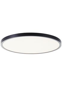 Brilliant LED Deckenleuchte "Lotti", schwarz, wei&szlig;, 1, &Oslash; 50cm H: 3cm, 1 Stk., Leuchten, 50cm, 4000lm, 3000K, RGB, dimmbar, Tuya, Fernbedienung, LED Deckenleuchte