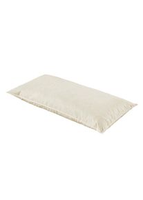 Federkissen Otto Keller "Kopfkissen & Dekokissen, in 40x40, 40x80, 80x80 cm erh&auml;ltlich", beige (creme), B:40cm L:80cm, Bezug: 100% Baumwolle. F&uuml;llung: 70% G&auml;nsefeder, 30% G&auml;nsedaunen, Kopfkissen, Federkissen, Sofakissen, Dekokissen und auch als Schlafkissen.