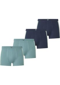 Retro Pants Jan Vanderstorm "4er Pack Retropants FAROLD", Herren, Gr. L, blau (dunkelblau gr&uuml;n), Unterhosen Retro Pants