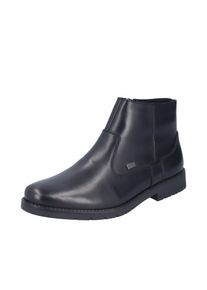 Winterstiefelette Rieker, Herren, Gr. 47, schwarz, Glattleder, Schuhe Winterstiefelette, Winterboots, Klassik-Stiefelette mit RiekerTEX-Membran, schmale Form