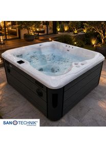 Sanotechnik , Grauwei&szlig; , Kunststoff , 210x160x90 cm ,