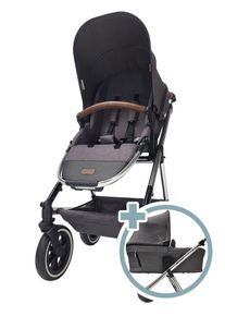 Abc Design Vicon Air w&oacute;zek dziecięcy 2 w 1 | srebrny/szary