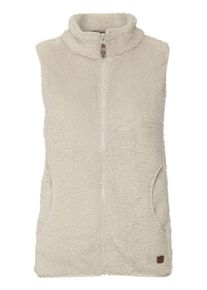 Sweatweste oxmo "Sweatweste OXTheri", Damen, Gr. L, beige (oyster gray), Obermaterial: 100% Polyester PES., Westen Sweatweste