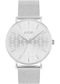 JOOP! Quarzuhr JOOP, silber (silberfarben), Armbanduhren, Damen, Quarzuhr, Armbanduhr, Damenuhr, Edelstahlarmband