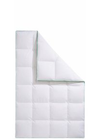 fj&ouml;dur Daunenbettdecke FJ&Ouml;DUR "Fee, Bettdecke 135x200, 155x220 cm und weitere Gr&ouml;&szlig;en", wei&szlig;, B:135cm L:200cm, Bezug: 100% Baumwolle. F&uuml;llung: 80% Daunen, 20% Federn, Bettdecken, Daunenbettdecke, Hergestellt in Deutschland
