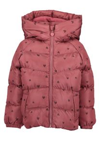 Winterjacke Blue Seven "Winterjacke", M&auml;dchen, Gr. 98, rosa (3650, wein), 100% Polyester, Basic normal, ohne Ausschnitt, gerader Abschluss, Jacken Winterjacke
