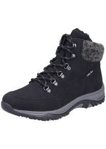 Stiefel Rieker "Stiefelette", Damen, Gr. 42, schwarz, Obermaterial: 50% Rindsleder Leather cow. 50% Lammleder LEL., Schuhe Stiefel