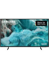 Samsung QLED-Fernseher "GQ55Q7F2AU", Energieeffizienz: G, schwarz, 55 &Prime;, Fernseher, Quantum HDR, Knox Security, Art Store, 3D Sound, Gaming Hub, AI TV, QLED-Fernseher