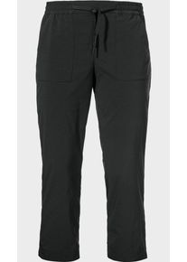 Sch&ouml;ffel 3/4-Hose SCH&Ouml;FFEL "Pants Rangun L", Damen, Gr. 36, Normalgr&ouml;&szlig;en, 9990, schwarz, Oberstoff: 95% Nylon, 5% Elasthan, Hosen 3/4-Hose