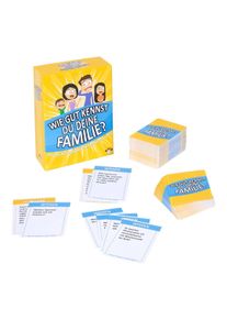 Spiel MOOSE "Wie gut kennst du deine Familie?", gelb (bunt), Spiele, Kinder, Spiel