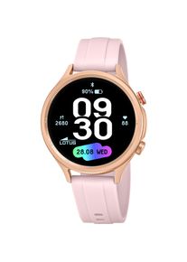 Smartwatch Lotus "Smartwatch", hellrosa, hellrosa, Smartwatches, Damen, Smartwatch, Armbanduhr,Damenuhr,Bluetooth,Steuerung der Smartphone-Kamera,Wecker