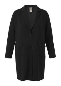 Kurzmantel frapp "frapp Mantel", Damen, Gr. 54, schwarz, Casual, regular fit, M&auml;ntel Kurzmantel, Gro&szlig;e Gr&ouml;&szlig;en