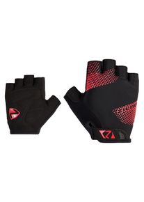 Fahrradhandschuhe Ziener "CAMILLO-Z", Herren, Gr. 7, rot, Materialmix, Handschuhe Fahrradhandschuhe
