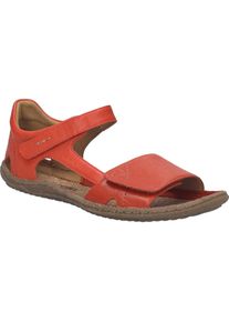 Sandale Josef Seibel "Caitlyn 03, rot", Damen, Gr. 36, rot, Obermaterial: 100% Rindsleder Leather cow., Schuhe Sandale